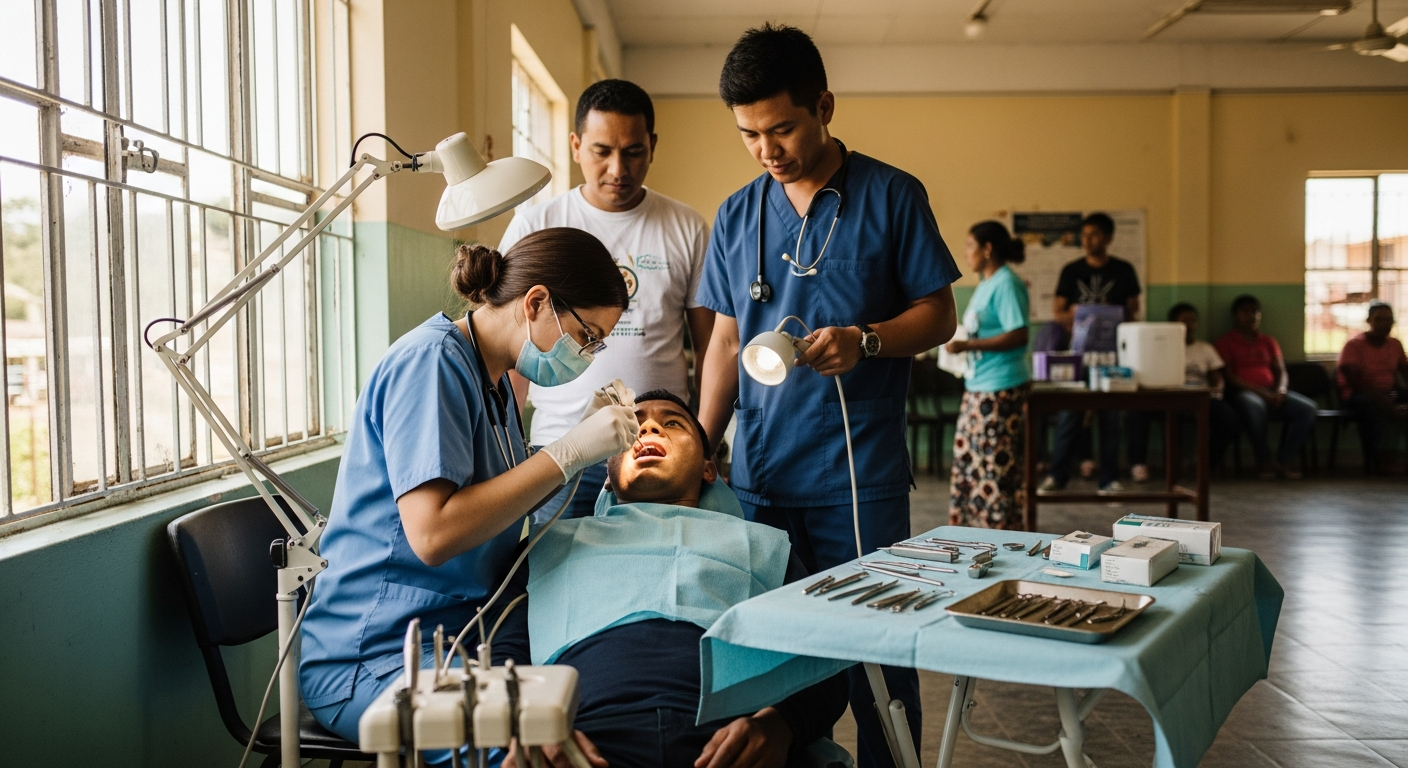 Cooperación internacional para la higiene bucal