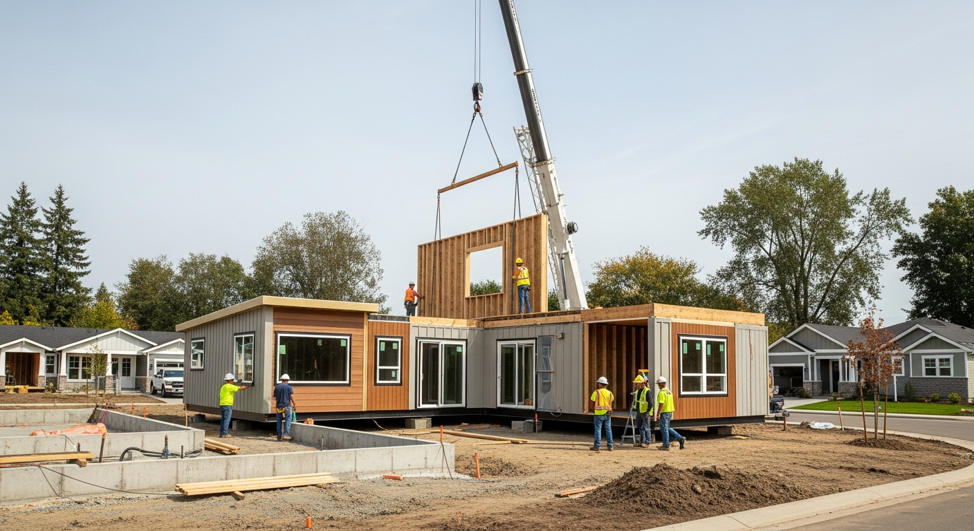 นวัตกรรมการผลิตบ้านชั้นเดียวเพื่อความสะดวกสบาย