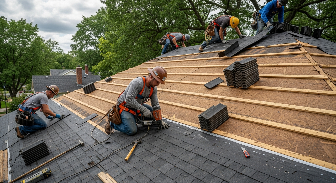 Kattoremontin vaiheet ja materiaalin valinta