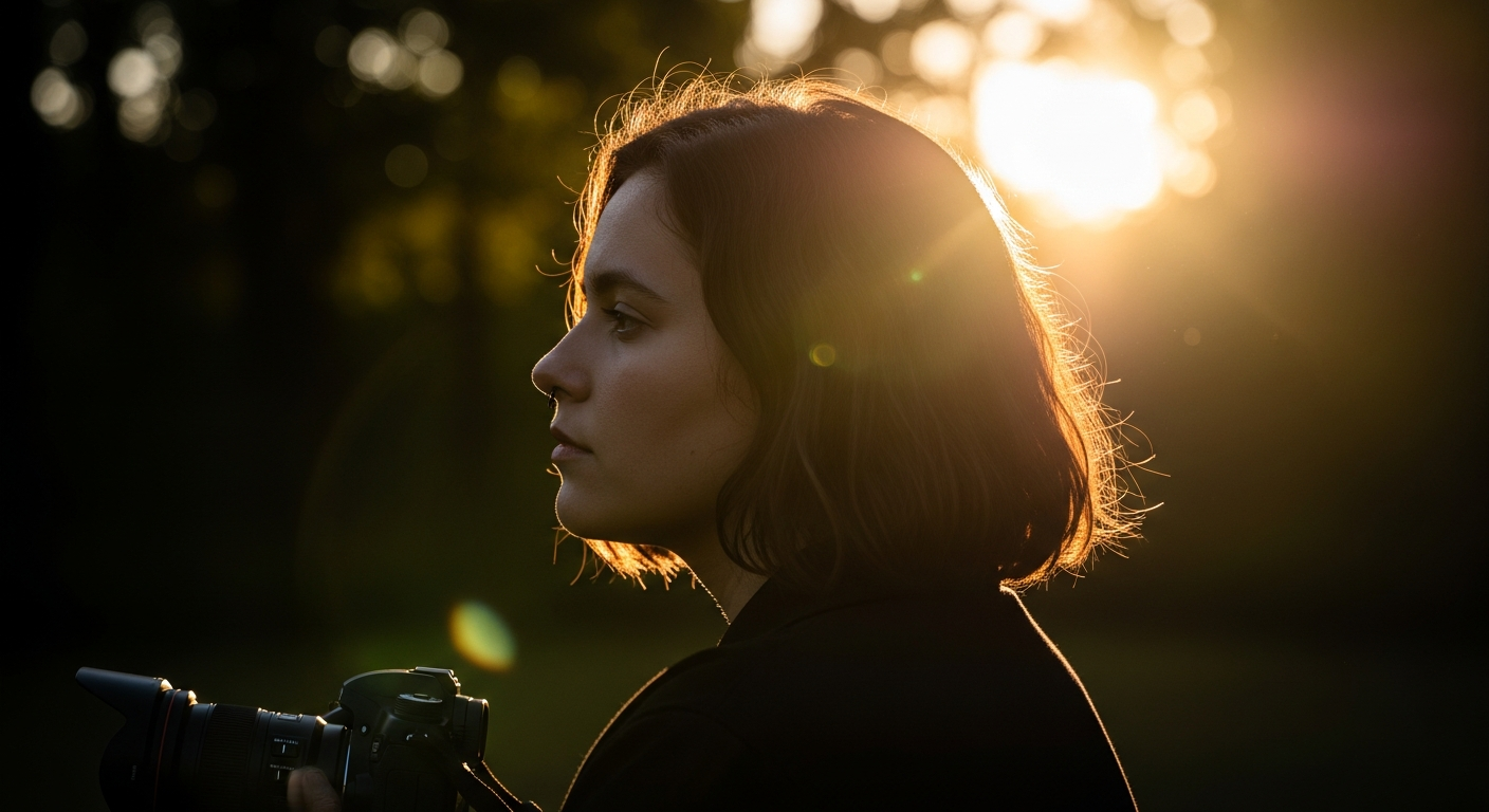 Kreativní využití protisvětla v portrétu