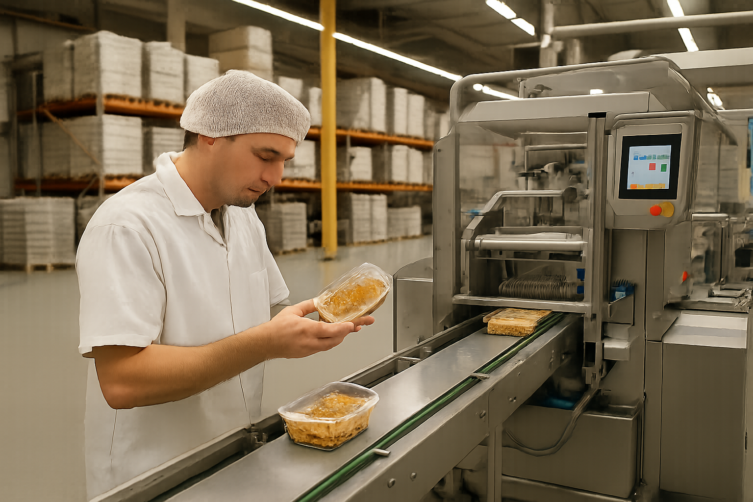 Arbeiten in der Lebensmittelverpackung in Linz