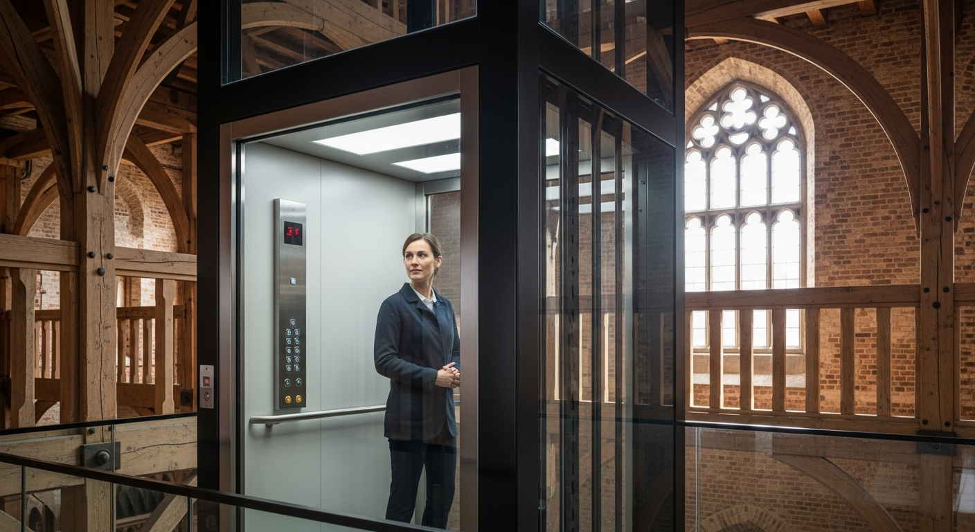 Πρακτικές εφαρμογές μικρών ανελκυστήρων σε κτίρια.