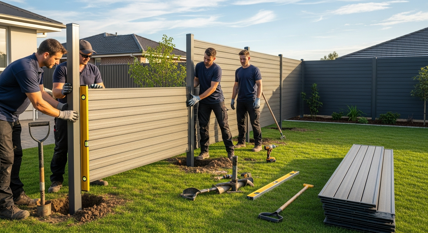 การปรับปรุงภูมิทัศน์ด้วยรั้วสำเร็จรูปที่สวยงาม