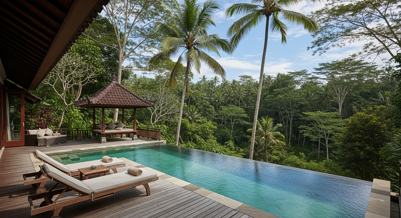 Résidences privées avec piscine à Ubud