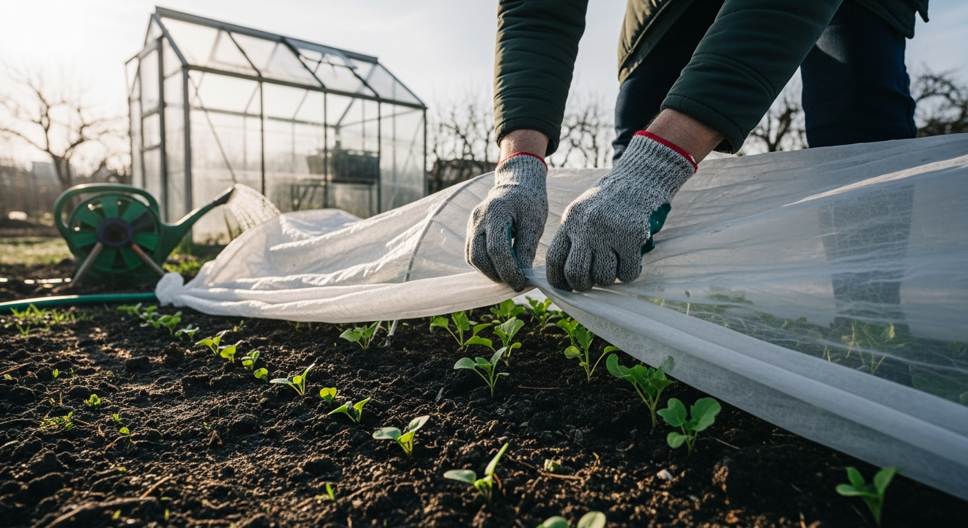 Захист рослин від температурних коливань у міжсезоння