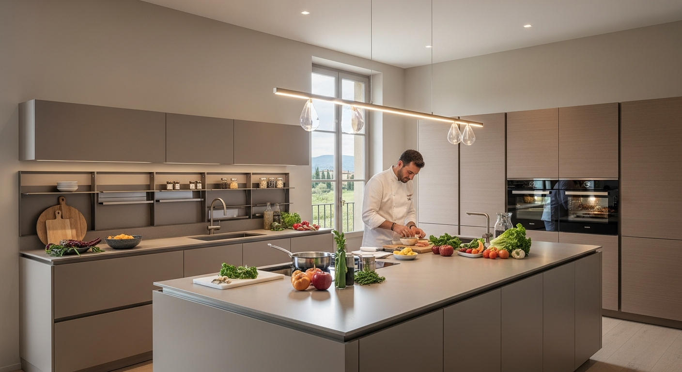 Πώς οι ιταλικές κουζίνες διαμορφώνουν το διεθνές design.