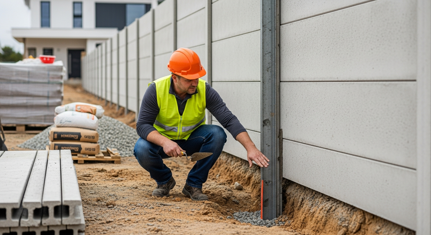 การเลือกวัสดุแผงรั้วสำเร็จรูปให้สอดคล้องกับสภาพดิน