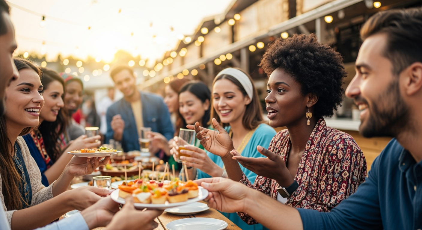 Verbind met mensen uit diverse culturen