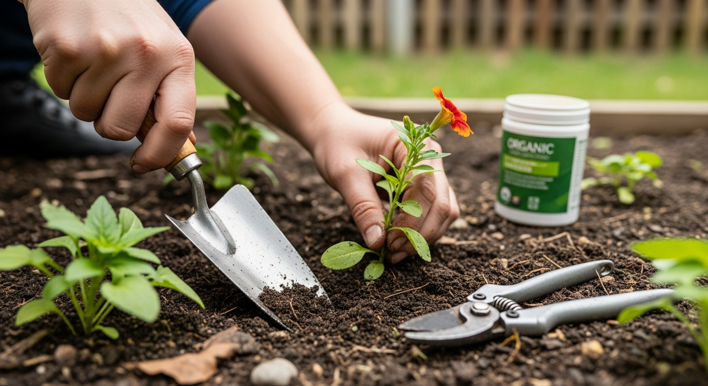 Herramientas básicas para el cuidado de plantas