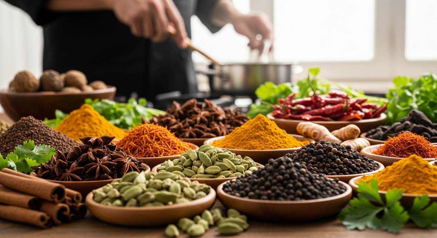 The Influence of Spices in Global Cooking