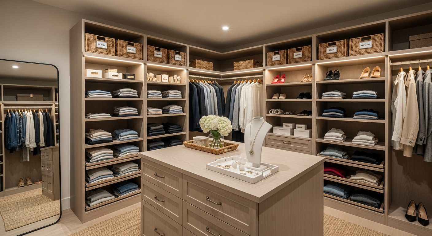 Managing Interior Space with Strategic Organization