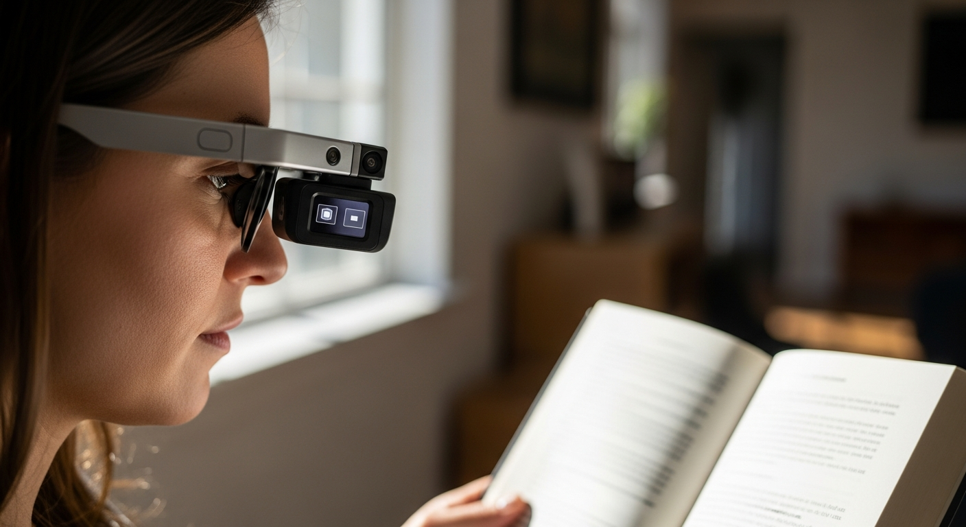 Solutions optiques pour la basse vision