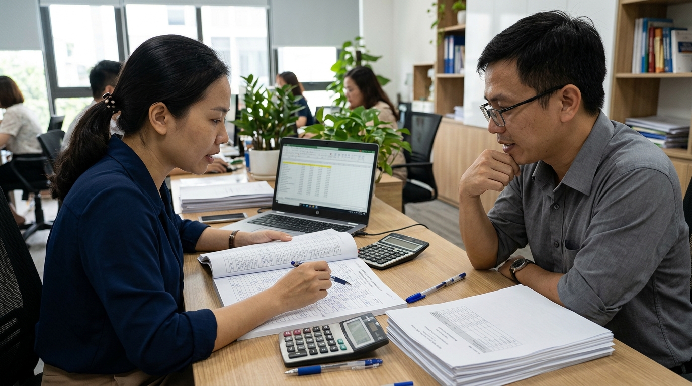 Phương pháp đơn giản hóa nghiệp vụ thu chi nội bộ