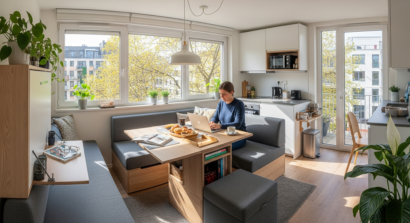 Kompakti asuminen: Tilaa säästävät ratkaisut