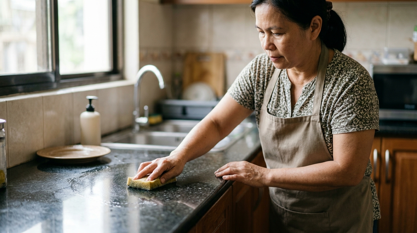 Tamang Paglilinis ng Makinis na Ibabaw ng Kusina