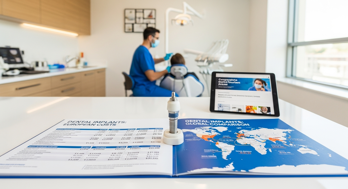 Як ціни на зубні імпланти варіюються глобально