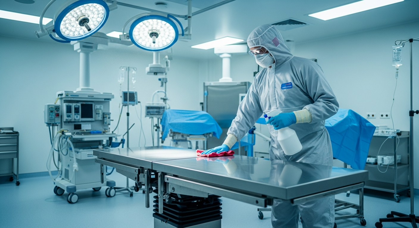 Steril környezet kialakítása egészségügyi terekben