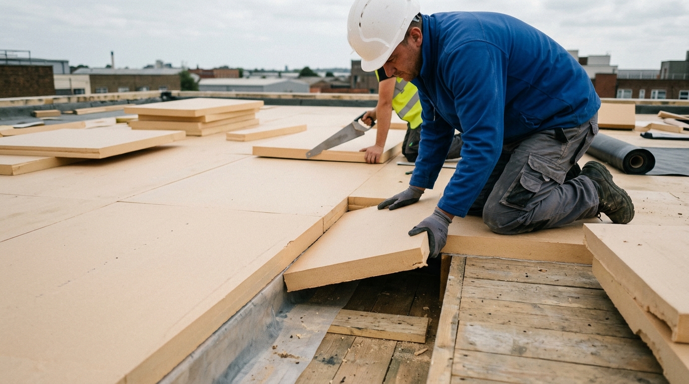 Kingspan Kooltherm vs Celotex PIR for Insulating a Warm Flat Roof to 0.18 U-Value