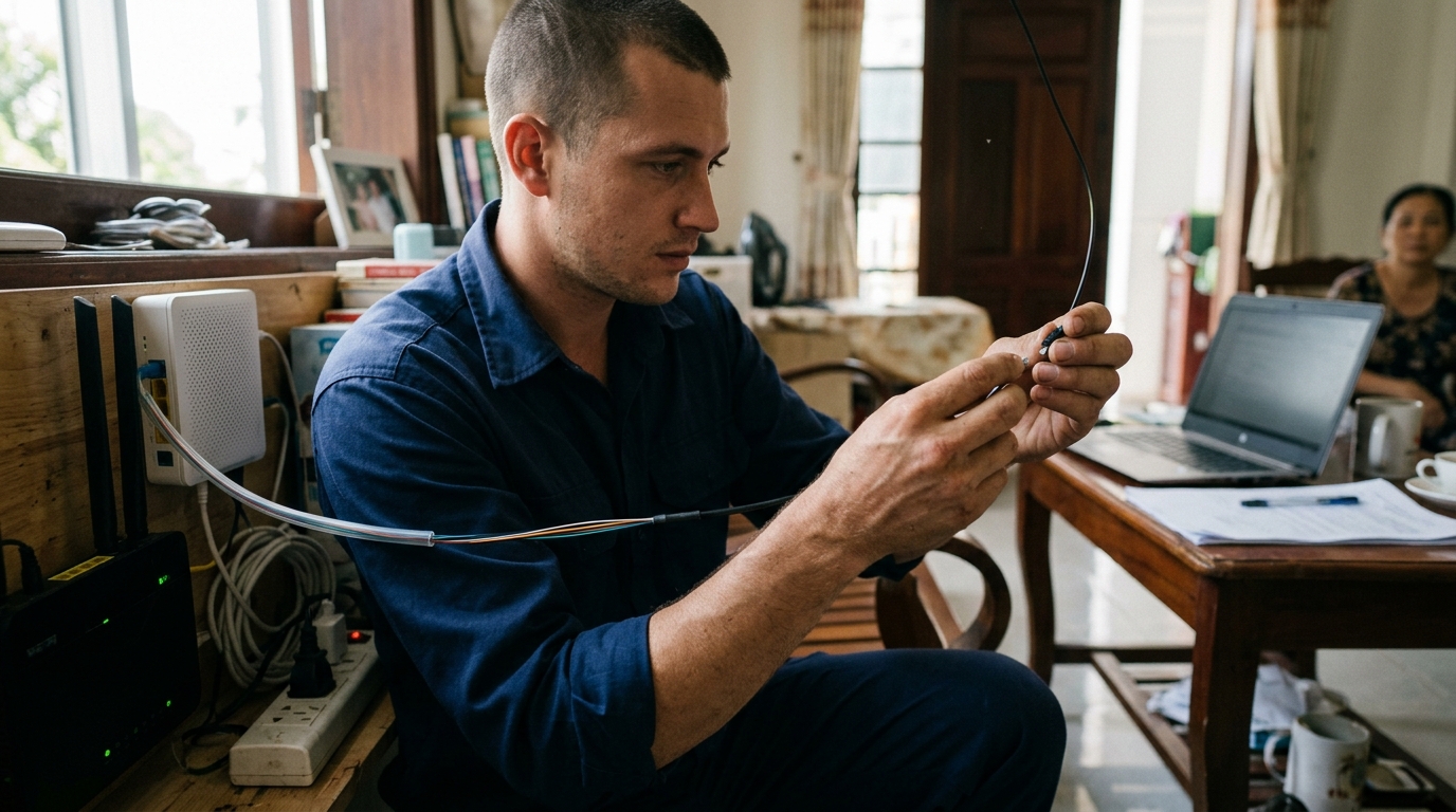 Tìm hiểu về kết nối mạng cáp quang