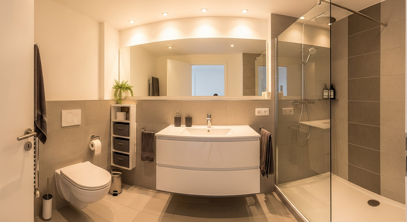 Gestaltung kleiner Bäder: Maximale Wirkung erzielen