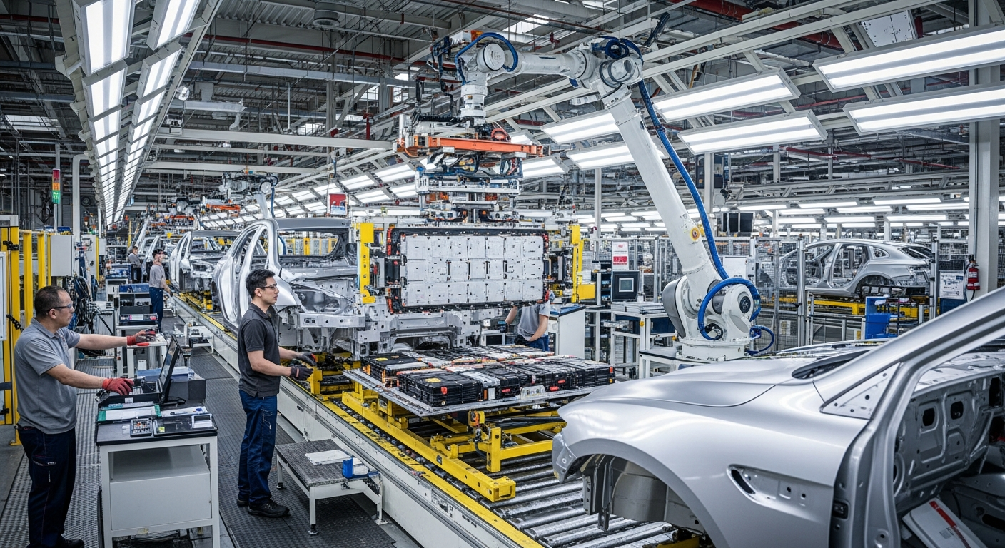 Tendințe în producția de masă a automobilelor electrice