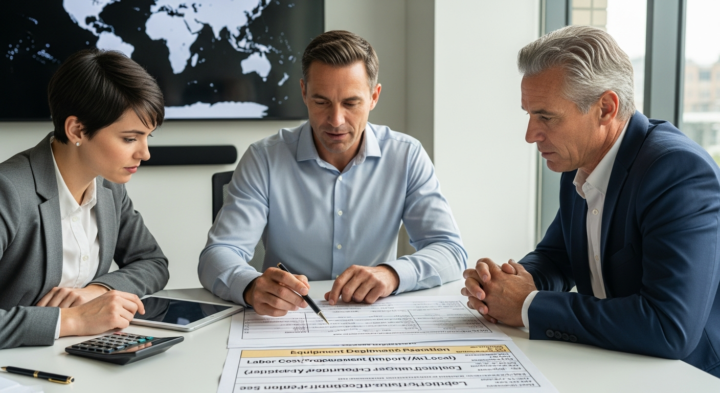 องค์ประกอบต้นทุนบริการทำความสะอาดข้ามประเทศ