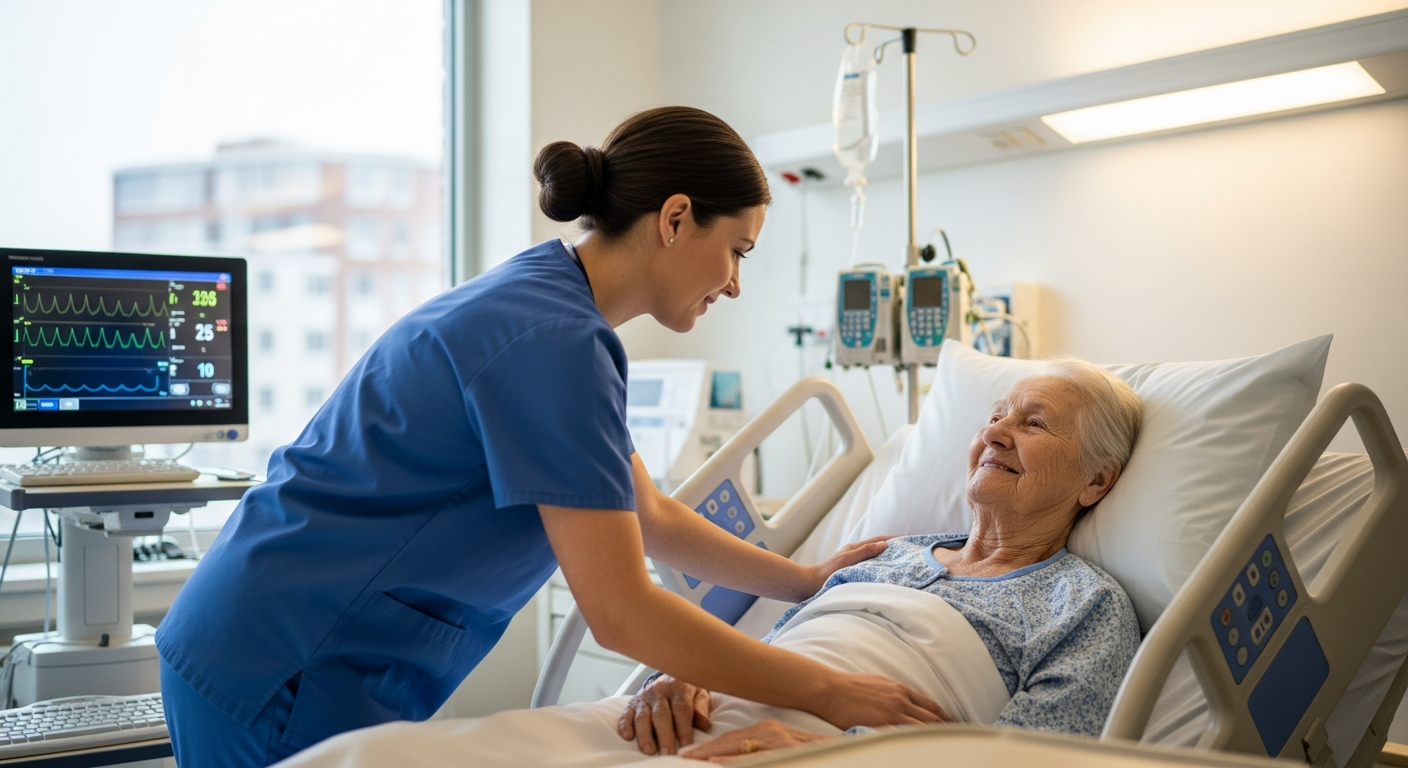 Îngrijire continuă oferită de personal medical autorizat