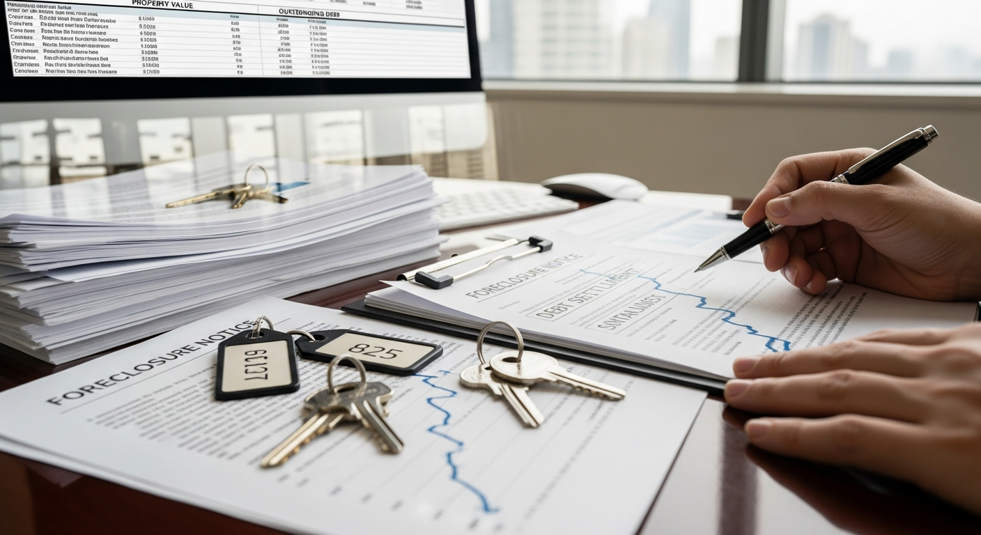 Analýza trhu s nehnuteľnosťami v dlhovej tiesni