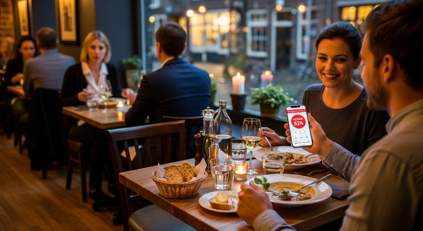 Voordelig uit eten gaan met diverse kortingsacties