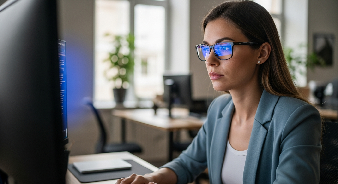 Ochrana očí před škodlivým modrým světlem