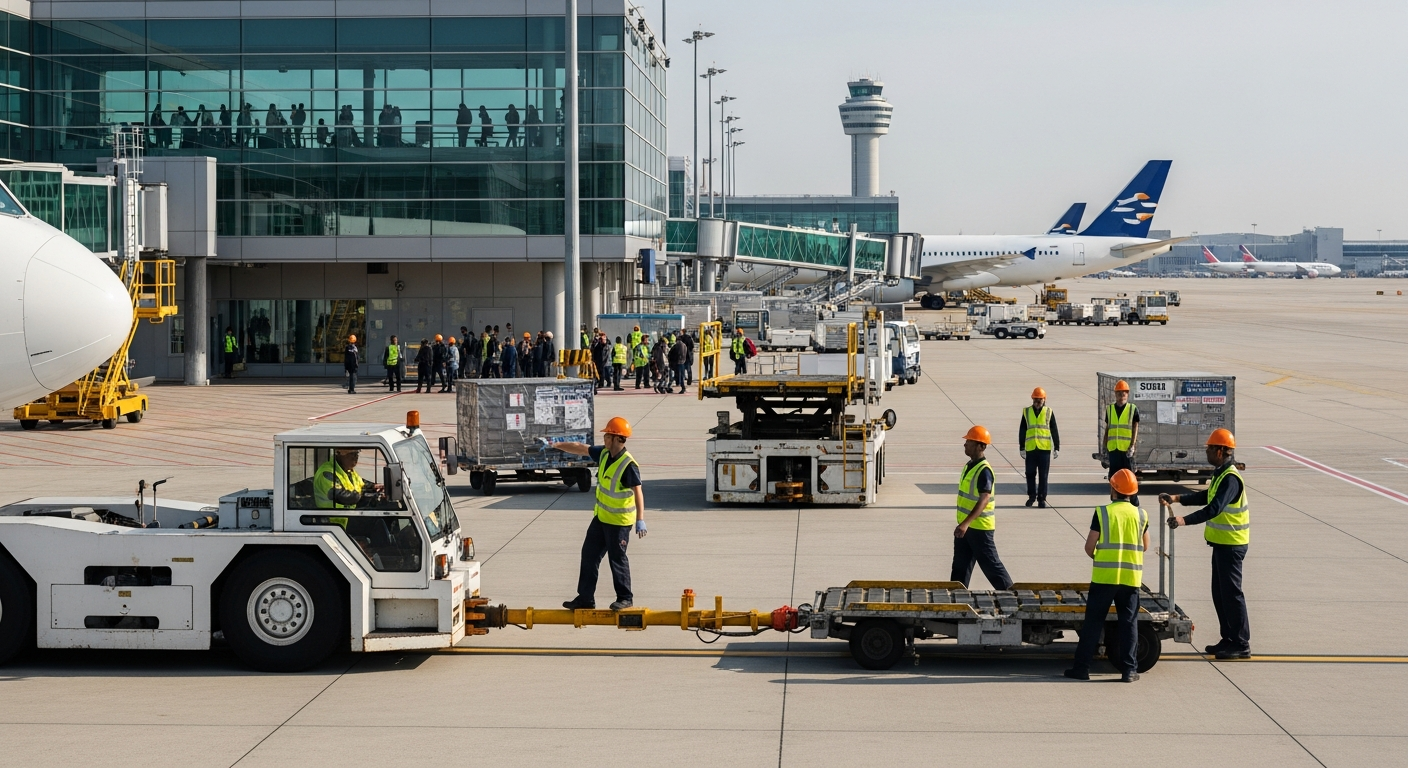 A Importância da Força de Trabalho na Infraestrutura Aérea