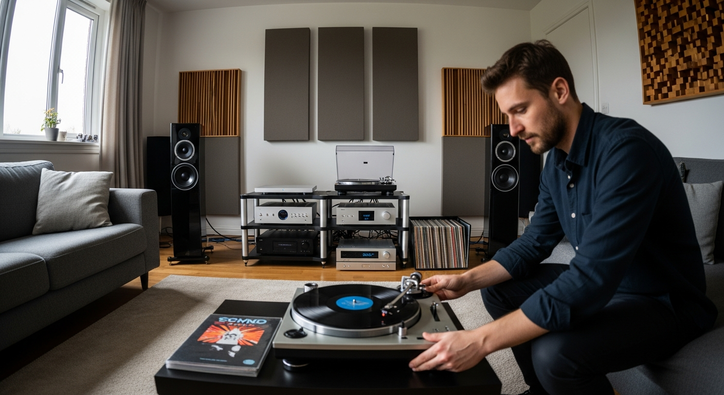 Maximizando a fidelidade sonora em seu espaço pessoal