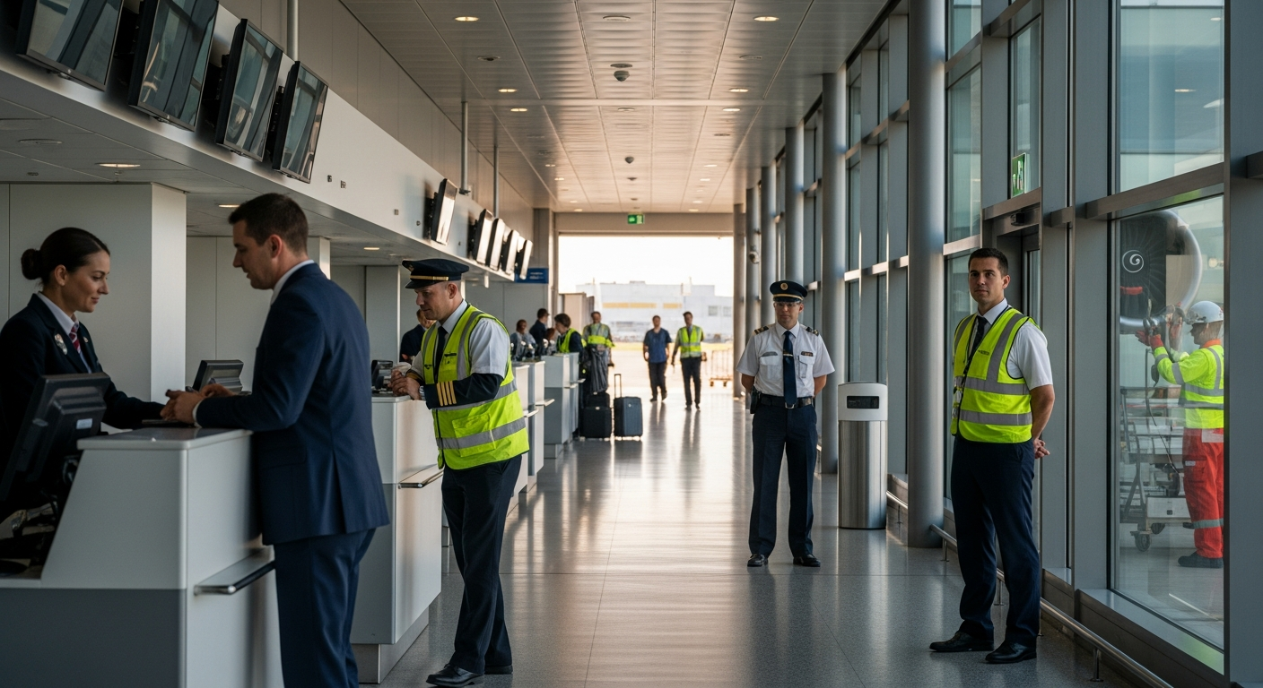 Caminhos profissionais no setor de transporte aéreo