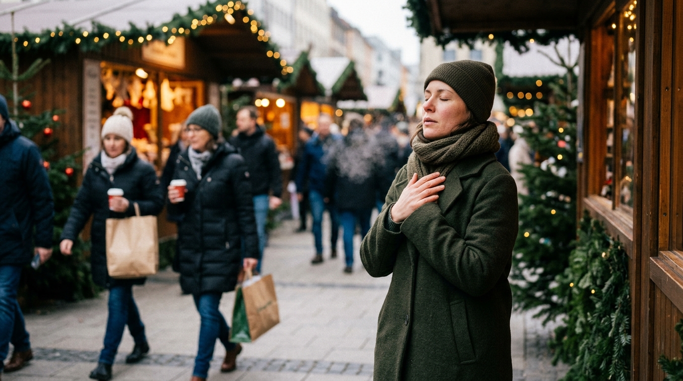 Breathe Through the Bustle: Quick Breathwork Techniques for Instant Christmas Calm