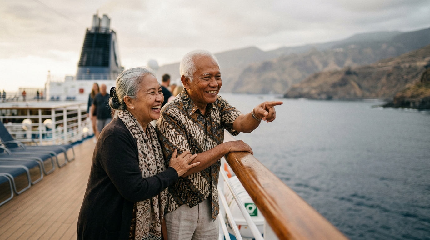 Menikmati Masa Pensiun Dengan Berwisata