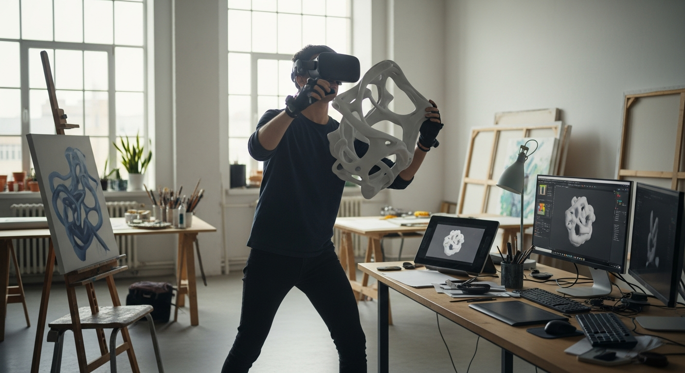 Virtual reality's impact on artistic expression