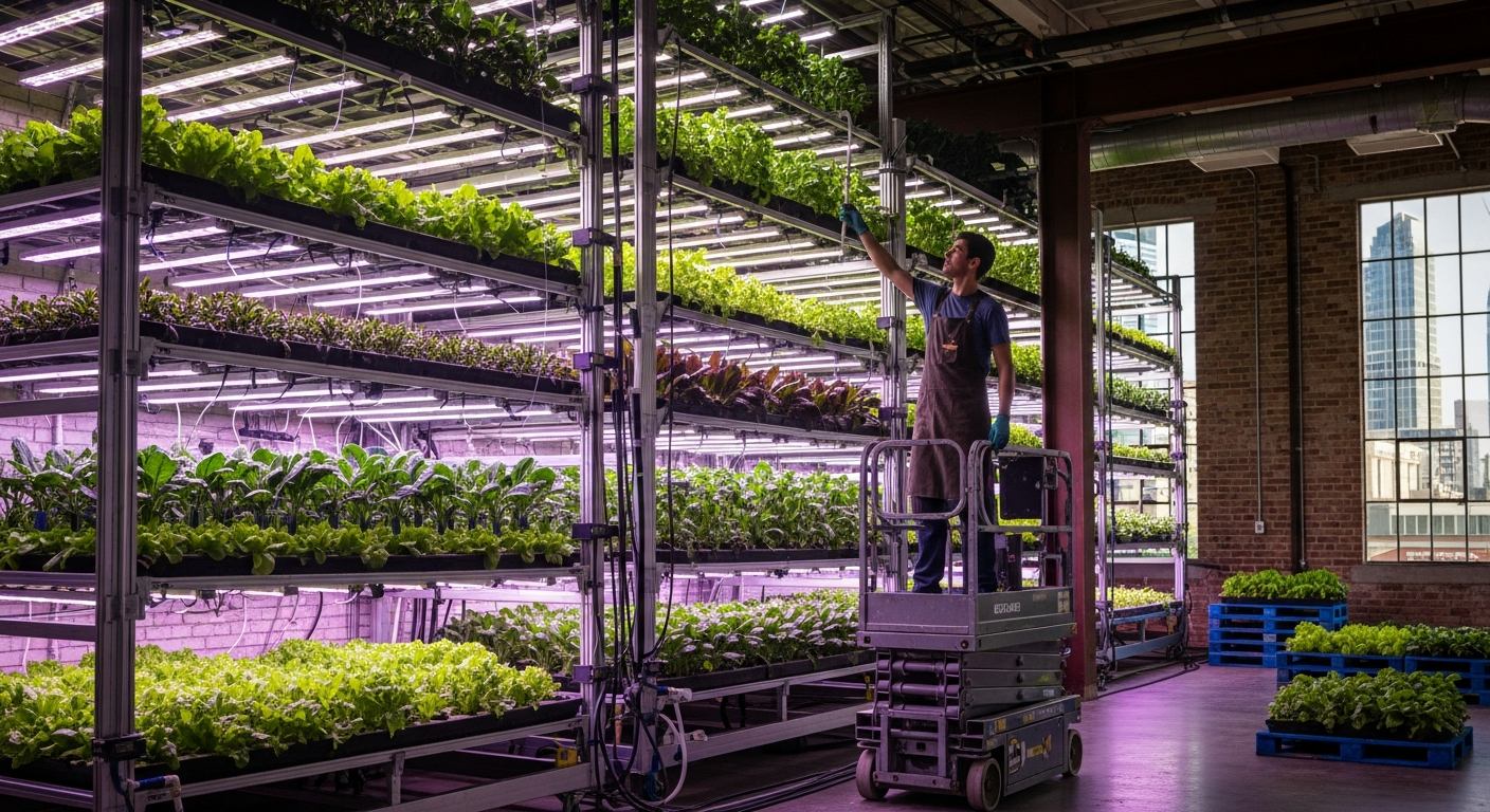 Şehir Tarımında Dikey Yetiştirme Çözümleri