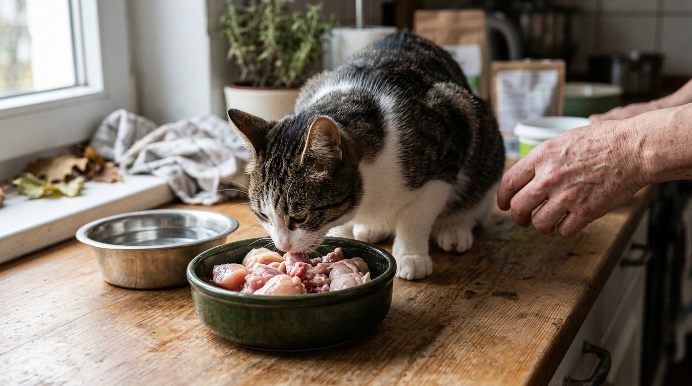维持猫咪消化系统健康的关键饮食成分