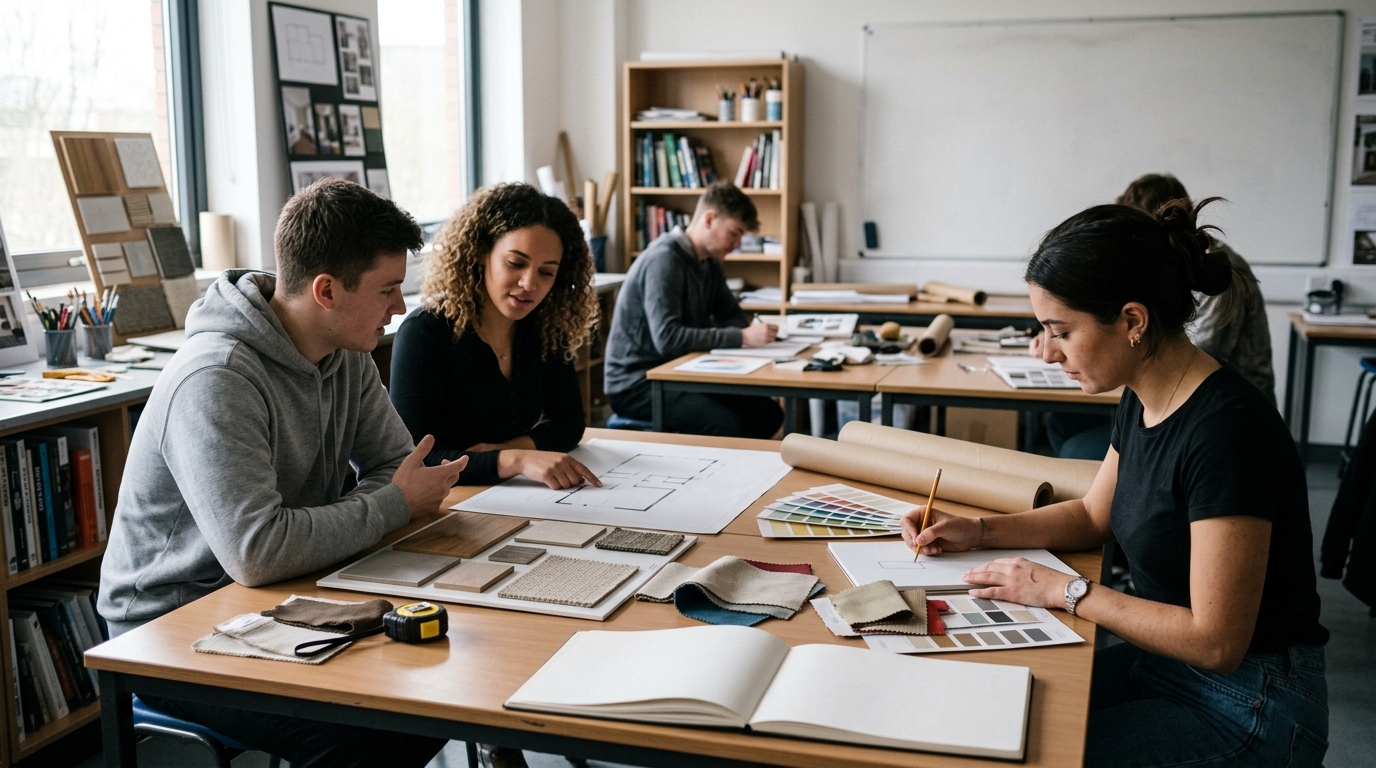 Desarrollo de proyectos de diseño de interiores