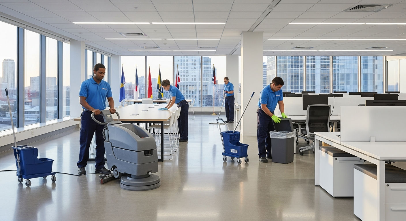 Night Shift Office Cleaning in Seville – Overview