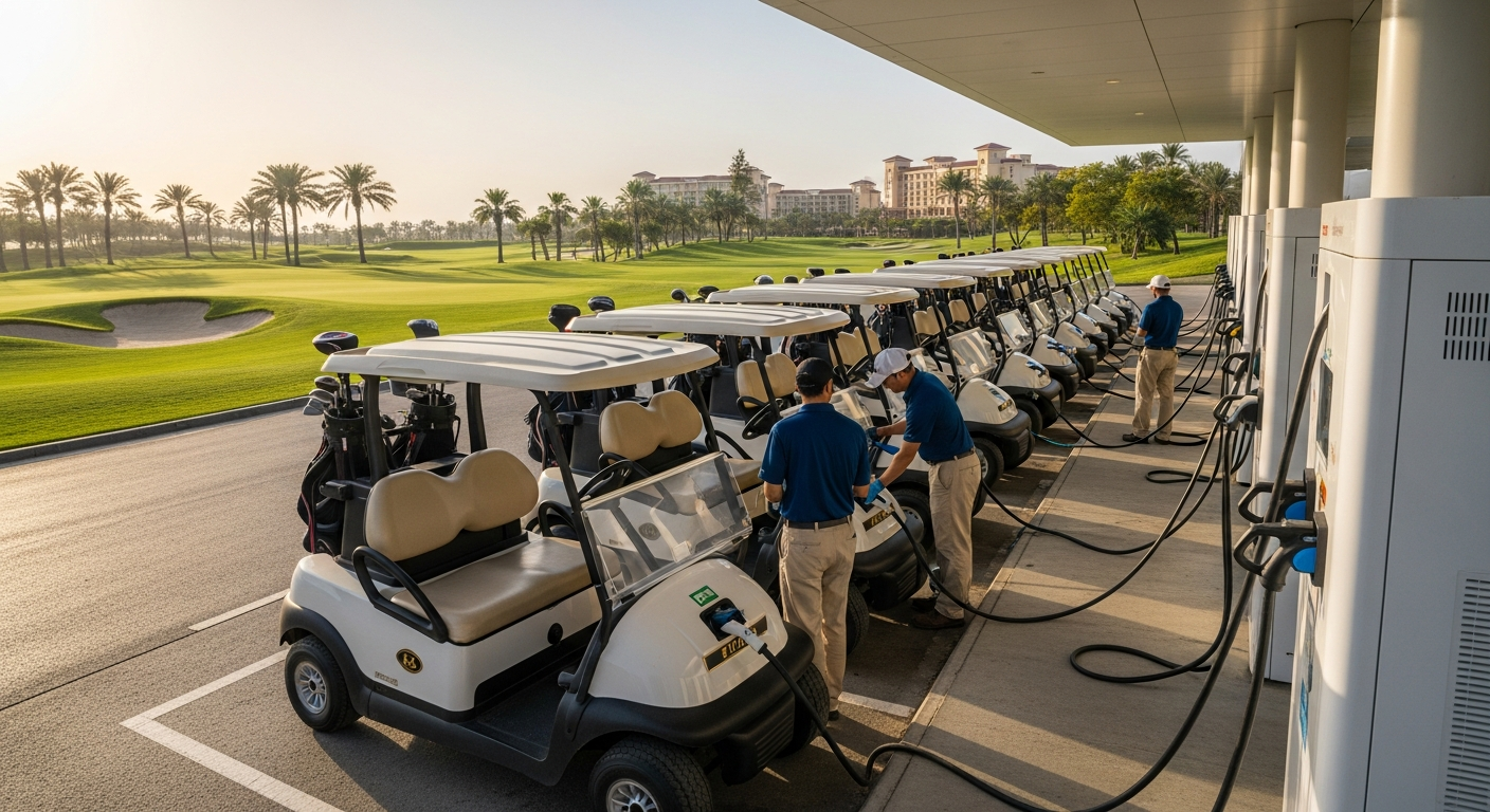 高尔夫球场交通工具选择指南