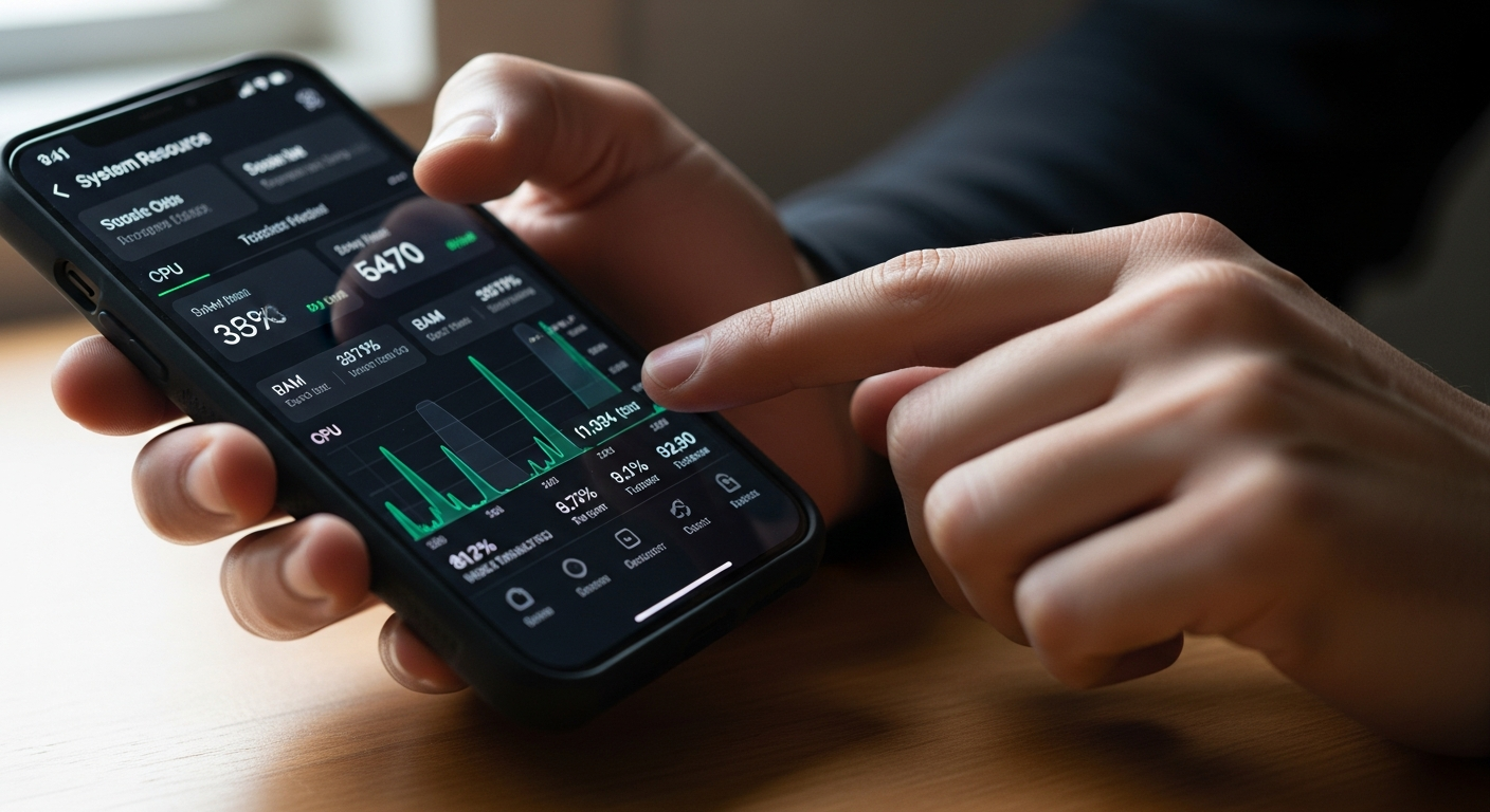 Optimisation des ressources système sur téléphone
