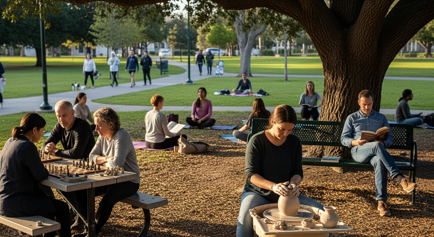 Structured and unstructured free time activities