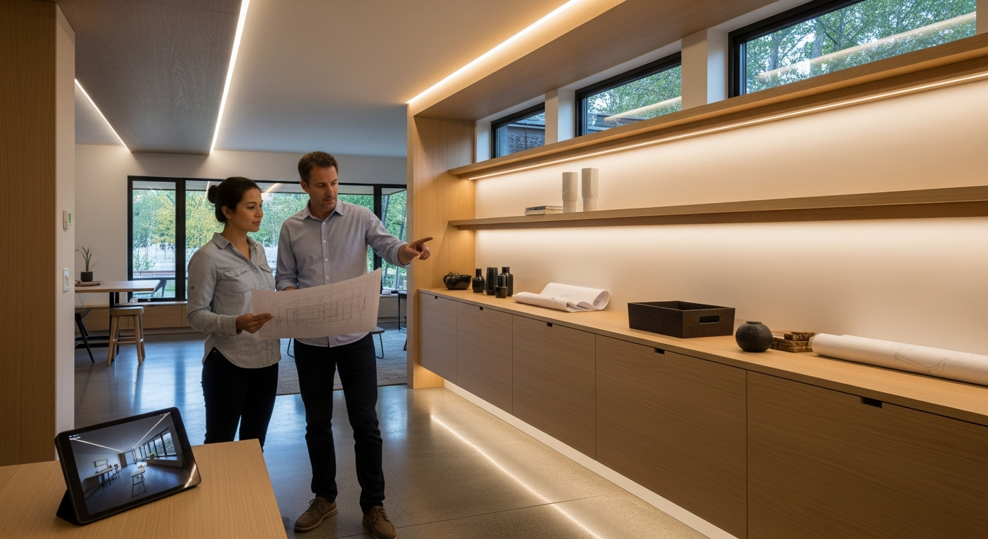 Zastosowanie diod w architekturze wnętrz