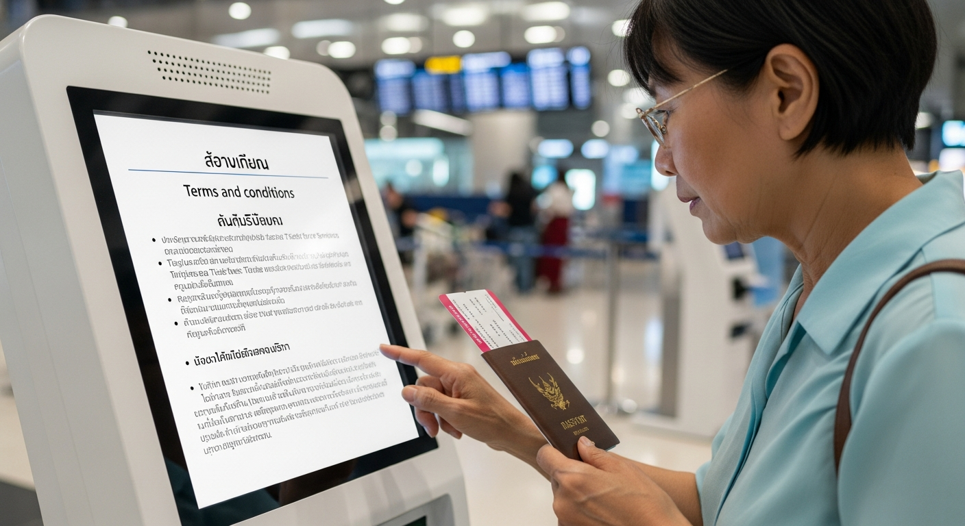 ข้อกำหนดและเงื่อนไขการใช้ส่วนลดค่าตั๋วเครื่องบินสำหรับผู้สูงอายุ