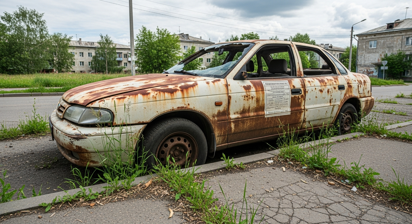 Πρόστιμα και κυρώσεις για παρατημένα οχήματα