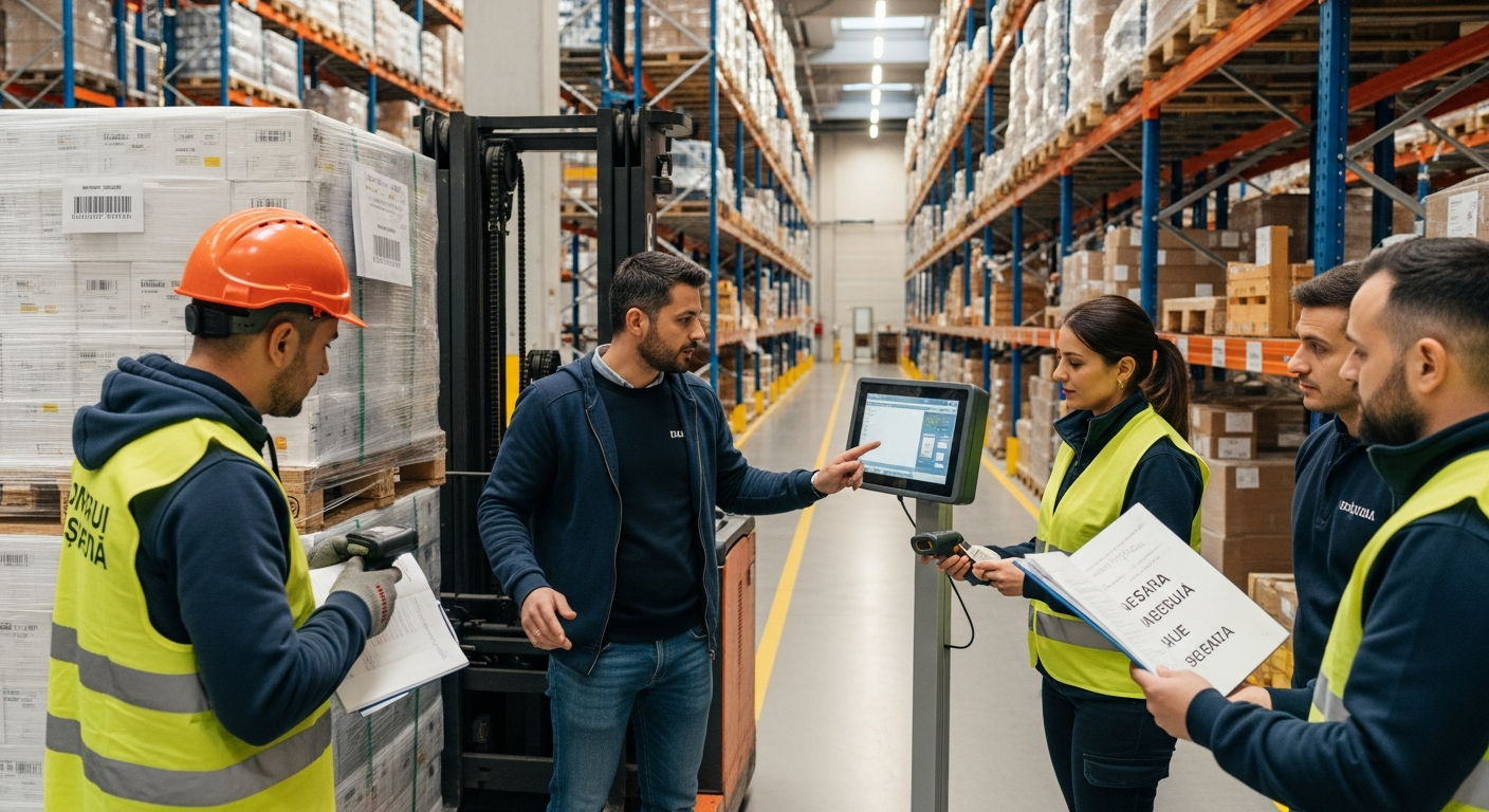 Studiu despre munca în depozit în Florența pentru vorbitorii de română