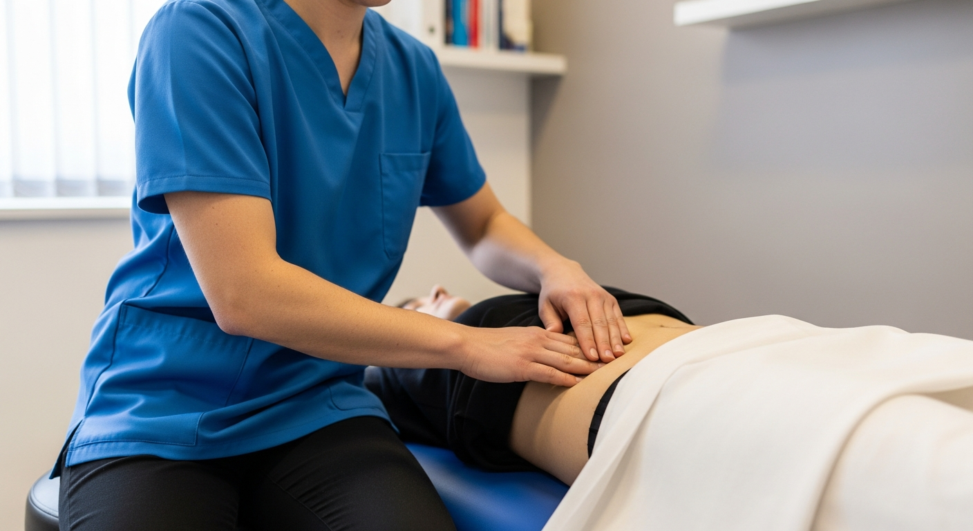 Terapia física para cicatrices internas