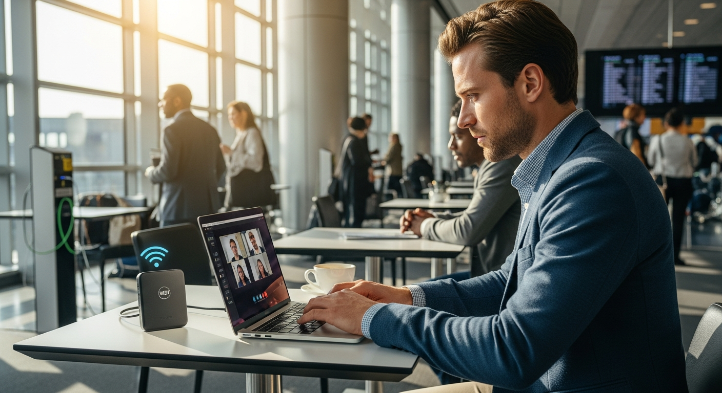 Εύκολη πρόσβαση στο ίντερνετ για ταξίδια και εργασία.