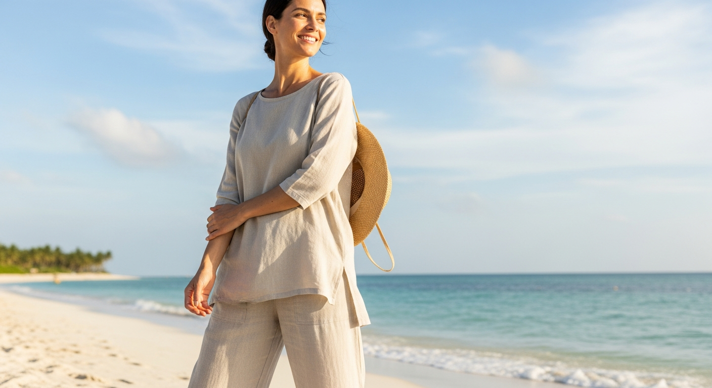 Odzież na upalne dni: komfort i pełna swoboda